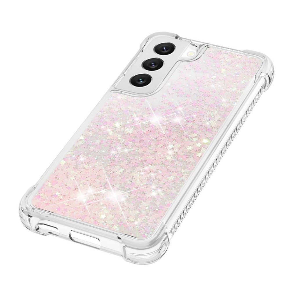 For Samsung Galaxy S23 TPU Case Glitter Quicksand Shockproof Phone Back Cover