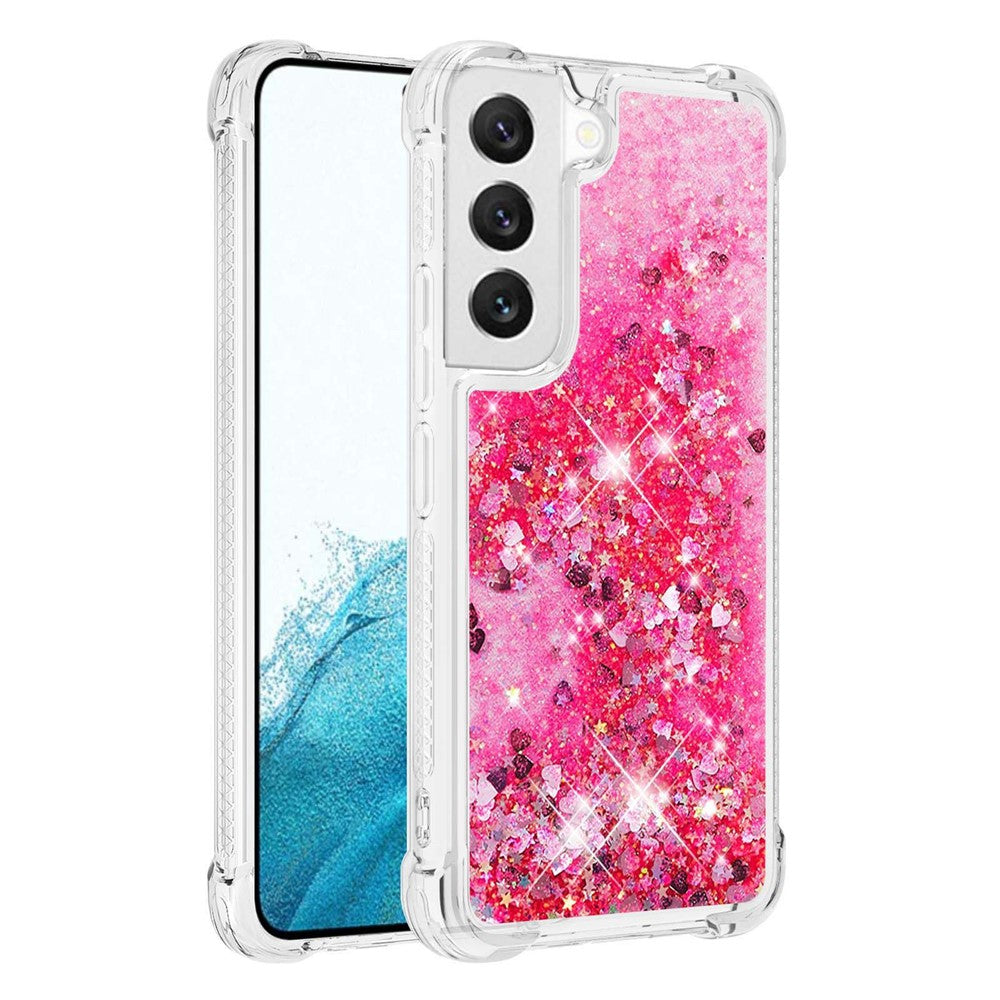 For Samsung Galaxy S23 TPU Case Glitter Quicksand Shockproof Phone Back Cover