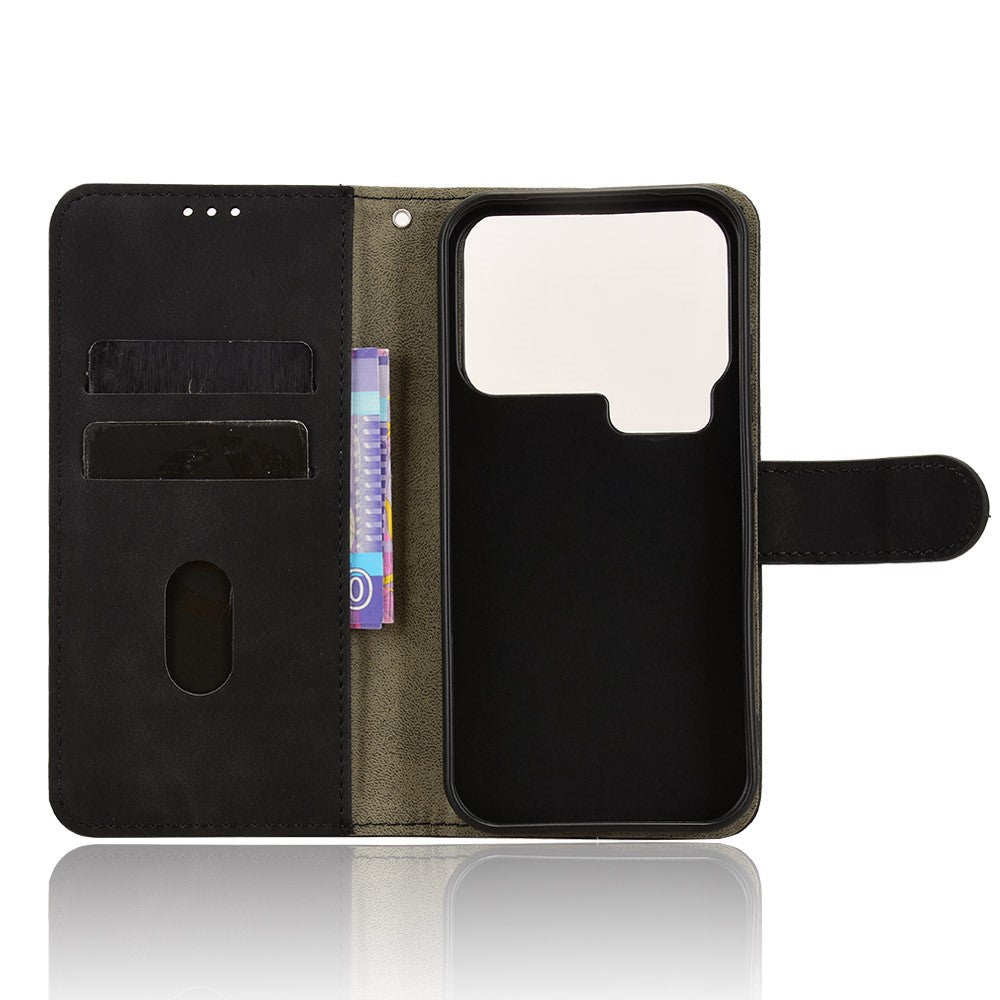 For Xiaomi 17 Pro Leather Case Skin Feel Anti Drop Wallet Flip Phone Cover