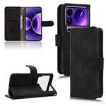 For Xiaomi 17 Pro Leather Case Skin Feel Anti Drop Wallet Flip Phone Cover