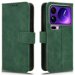 For Xiaomi 17 Pro Leather Case Skin Feel Anti Drop Wallet Flip Phone Cover