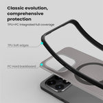 NILLKIN Super Frosted Shield Pro for Xiaomi 15T Magnetic Case PC + TPU Clear Black Phone Cover