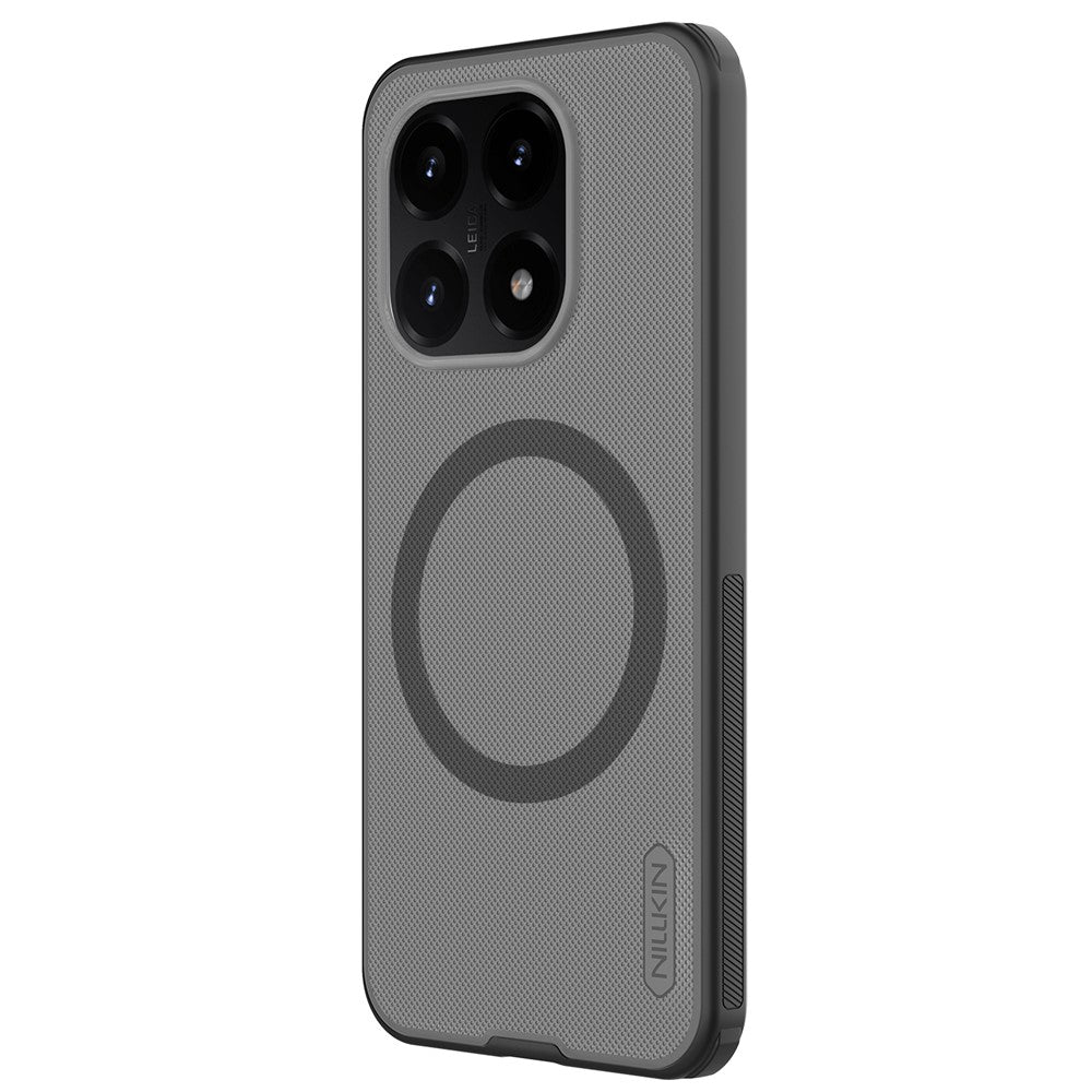 NILLKIN Super Frosted Shield Pro for Xiaomi 15T Magnetic Case PC + TPU Clear Black Phone Cover