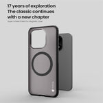 NILLKIN Super Frosted Shield Pro for Xiaomi 15T Magnetic Case PC + TPU Clear Black Phone Cover