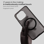 NILLKIN Super Frosted Shield Pro for Xiaomi 15T Magnetic Case PC + TPU Clear Black Phone Cover