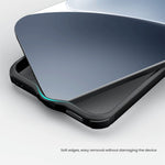 NILLKIN Super Frosted Shield Pro för Xiaomi 17 – Matt PC TPU – Klar svart baksida