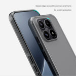 NILLKIN Super Frosted Shield Pro för Xiaomi 17 – Matt PC TPU – Klar svart baksida