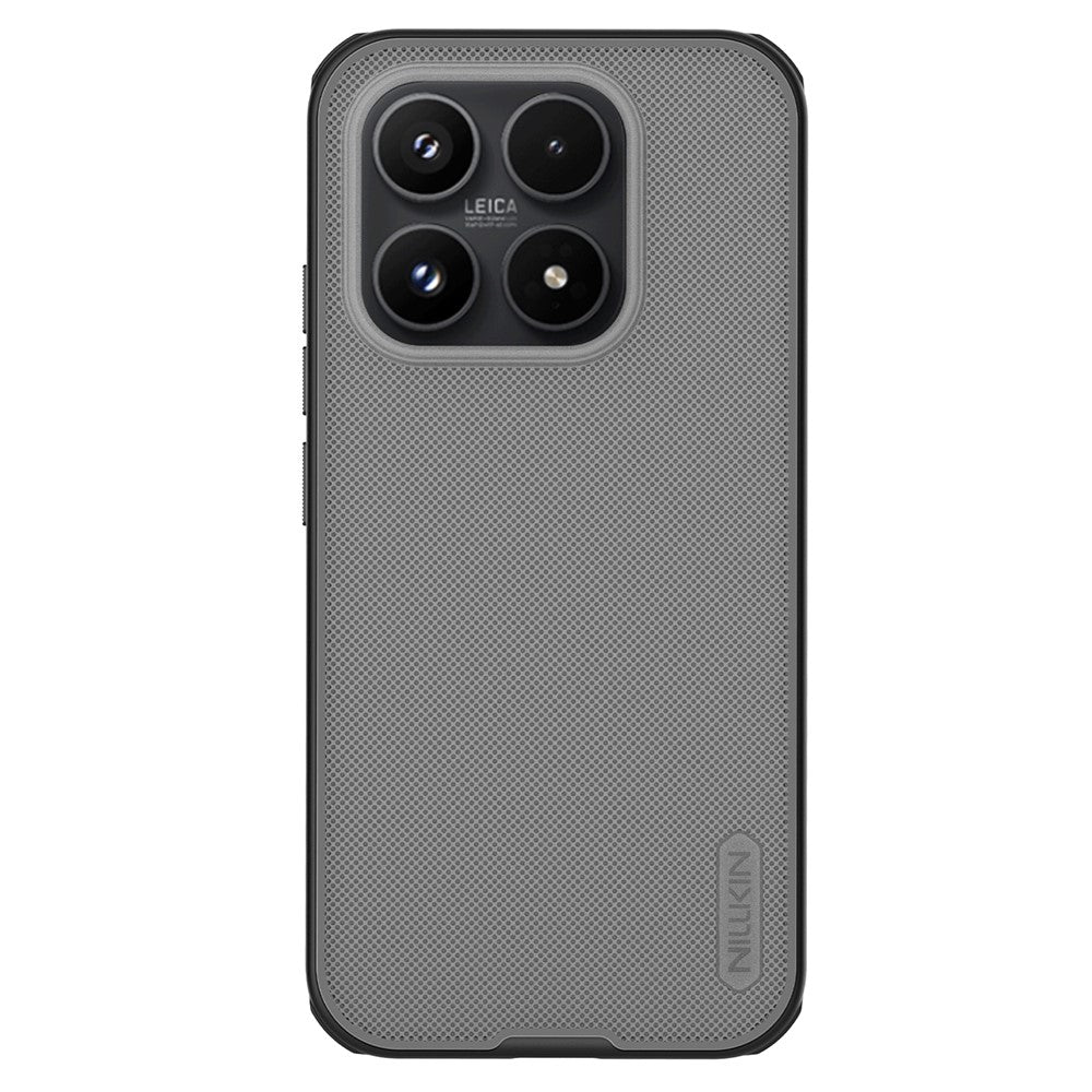 NILLKIN Super Frosted Shield Pro för Xiaomi 17 – Matt PC TPU – Klar svart baksida