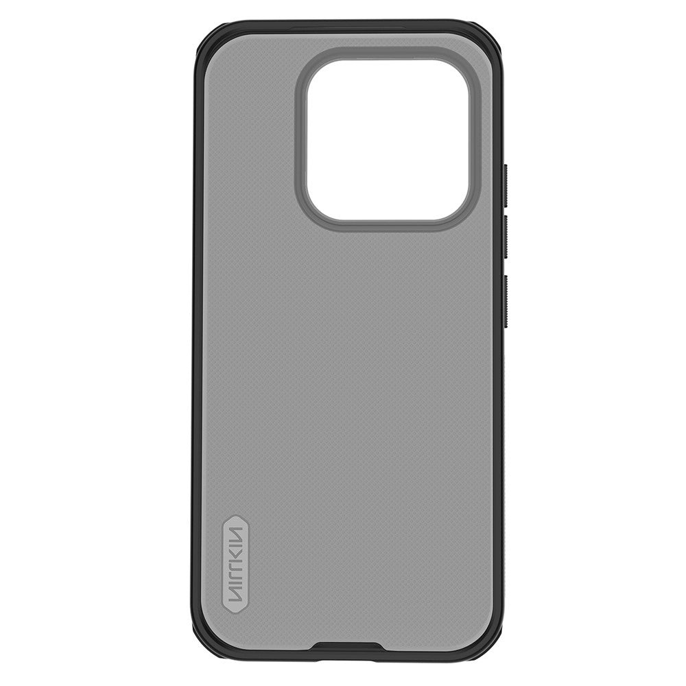 NILLKIN Super Frosted Shield Pro för Xiaomi 17 – Matt PC TPU – Klar svart baksida