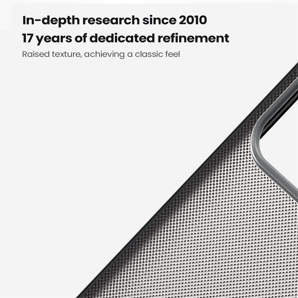 NILLKIN Super Frosted Shield Pro för Xiaomi 17 – Matt PC TPU – Klar svart baksida