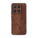 AZNS For Xiaomi 17 Case Protective PU Leather Covered TPU Phone Shell
