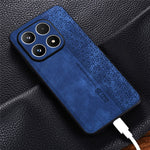 AZNS For Xiaomi 17 Case Protective PU Leather Covered TPU Phone Shell
