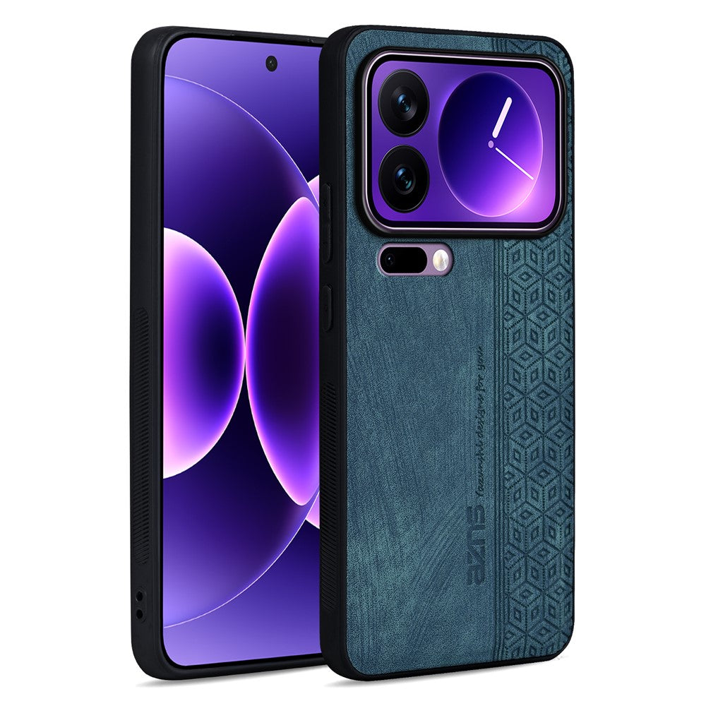 AZNS For Xiaomi 17 Pro Case Protective PU Leather Covered TPU Phone Shell