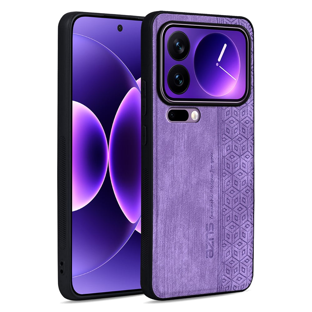 AZNS For Xiaomi 17 Pro Case Protective PU Leather Covered TPU Phone Shell
