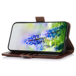 For Xiaomi 17 Case RFID Blocking Wallet Crocodile Texture Genuine Cow Leather Phone Cover
