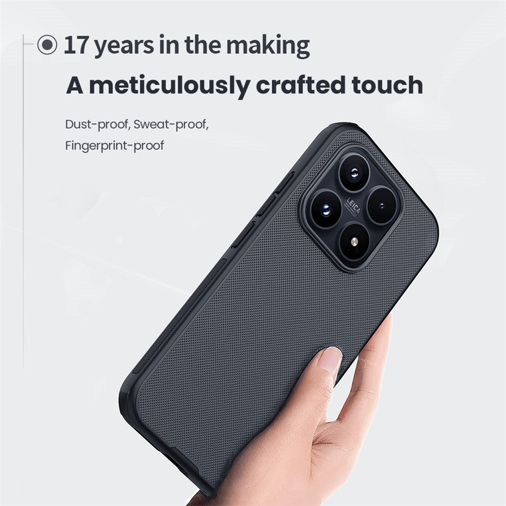 NILLKIN Frosted Shield Pro-magnetcover til Xiaomi 17, PC + TPU-mobilbeskyttelse