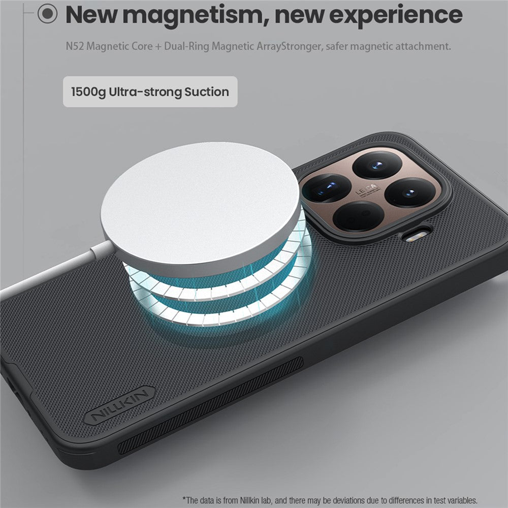 NILLKIN Frosted Shield Pro for Xiaomi 15T Pro Magnetic Case PC + TPU Phone Cover