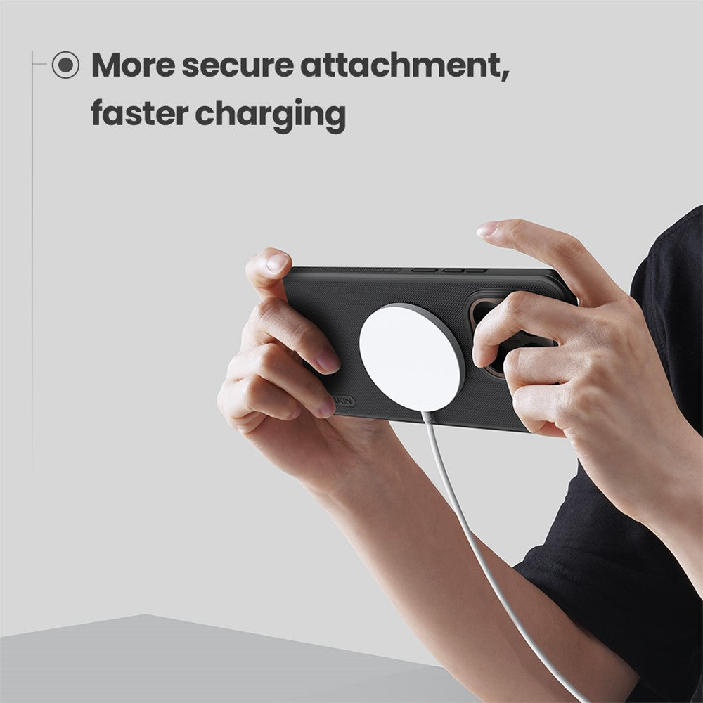 NILLKIN Frosted Shield Pro for Xiaomi 15T Pro Magnetic Case PC + TPU Phone Cover