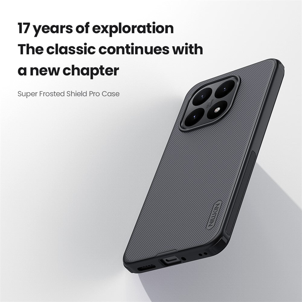NILLKIN Frosted Shield Pro For Xiaomi 15T Case Matte PC + TPU Phone Cover