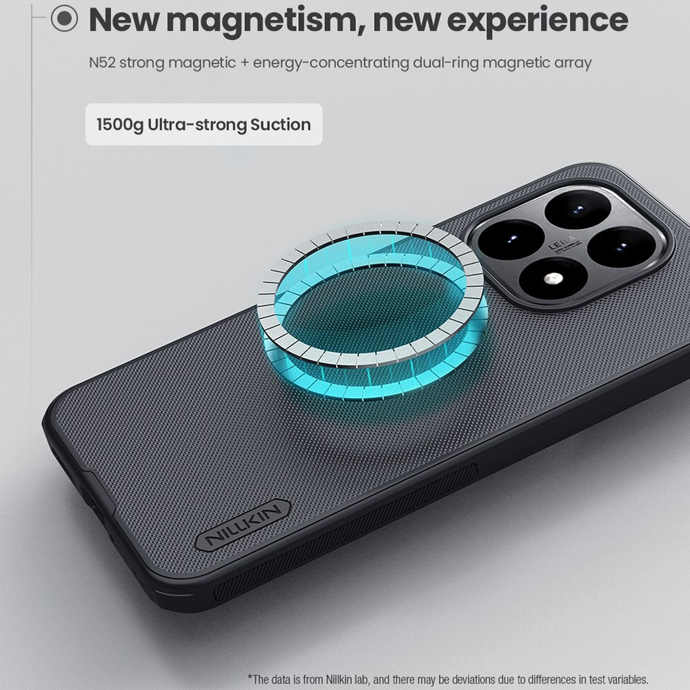 NILLKIN Frosted Shield Pro for Xiaomi 15T Magnetic Case PC + TPU Phone Cover