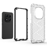 For Xiaomi Poco M8 Pro 5G / Redmi Note 15 Pro+ 5G (Global) Case PC + TPU Phone Cover Honeycomb Shape