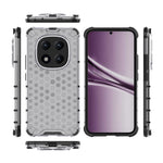 For Xiaomi Poco M8 Pro 5G / Redmi Note 15 Pro+ 5G (Global) Case PC + TPU Phone Cover Honeycomb Shape