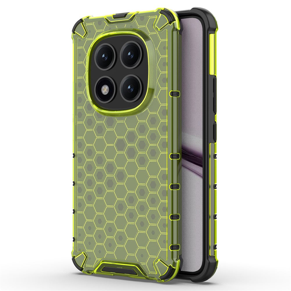 For Xiaomi Poco M8 Pro 5G / Redmi Note 15 Pro+ 5G (Global) Case PC + TPU Phone Cover Honeycomb Shape