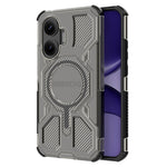 BIBERCAS J-16 Transparent Series For Xiaomi Redmi Turbo 4 Pro 5G  /  Poco F7 5G Magnetic Case TPU + PC Phone Cover