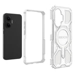 BIBERCAS J-16 Transparent Series For Xiaomi Redmi Turbo 4 Pro 5G  /  Poco F7 5G Magnetic Case TPU + PC Phone Cover