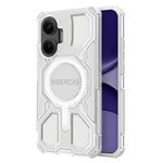 BIBERCAS J-16 Transparent Series For Xiaomi Redmi Turbo 4 Pro 5G  /  Poco F7 5G Magnetic Case TPU + PC Phone Cover