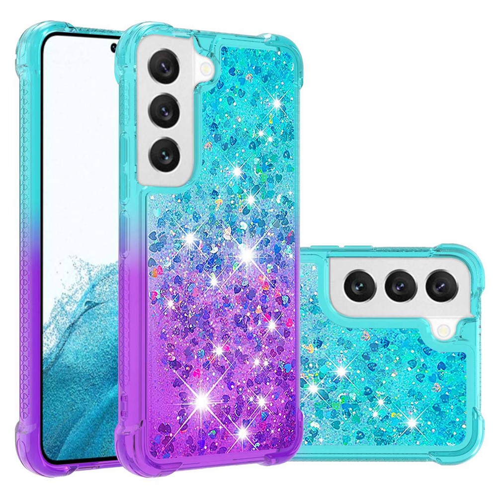 For Samsung Galaxy S23 TPU Case Gradient Quicksand Phone Back Cover