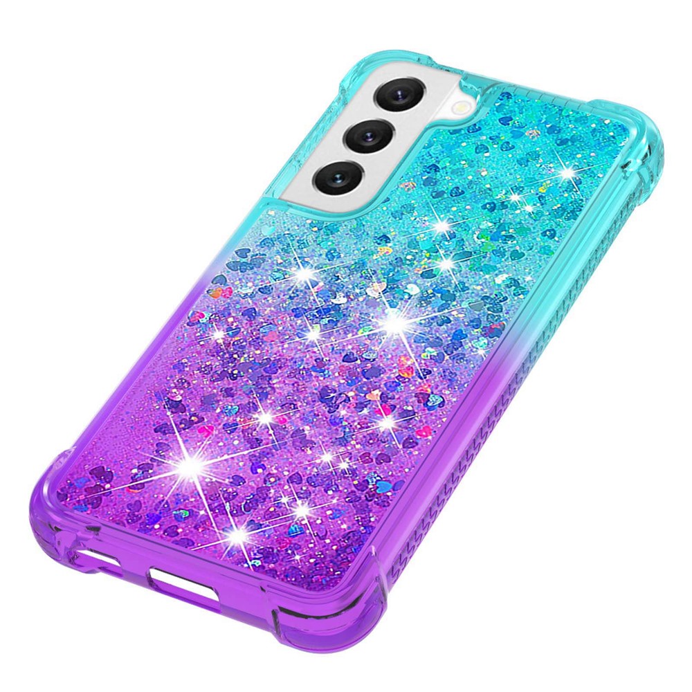 For Samsung Galaxy S23 TPU Case Gradient Quicksand Phone Back Cover