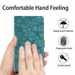 Flip Case For Xiaomi Redmi Note 14 5G  /  Poco M7 Pro 5G Leather Phone Cover Cherry Blossom Pattern Wallet Stand with Wrist Strap