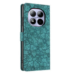 For Xiaomi Redmi Note 15 Pro 5G (Global) Flip Case Cherry Blossom Pattern Leather Wallet Stand Phone Cover with Wrist Strap