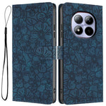 For Xiaomi Redmi Note 15 Pro 5G (Global) Flip Case Cherry Blossom Pattern Leather Wallet Stand Phone Cover with Wrist Strap