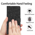 For Samsung Galaxy S26 Ultra Flip Case Cherry Blossom Pattern Leather Wallet Stand Phone Cover with Wrist Strap