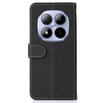 KHAZNEH For Xiaomi Poco M8 Pro 5G / Redmi Note 15 Pro+ 5G (Global) Case Genuine Cow Leather Flip Phone Cover