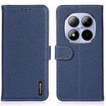KHAZNEH For Xiaomi Poco M8 Pro 5G / Redmi Note 15 Pro+ 5G (Global) Case Genuine Cow Leather Flip Phone Cover