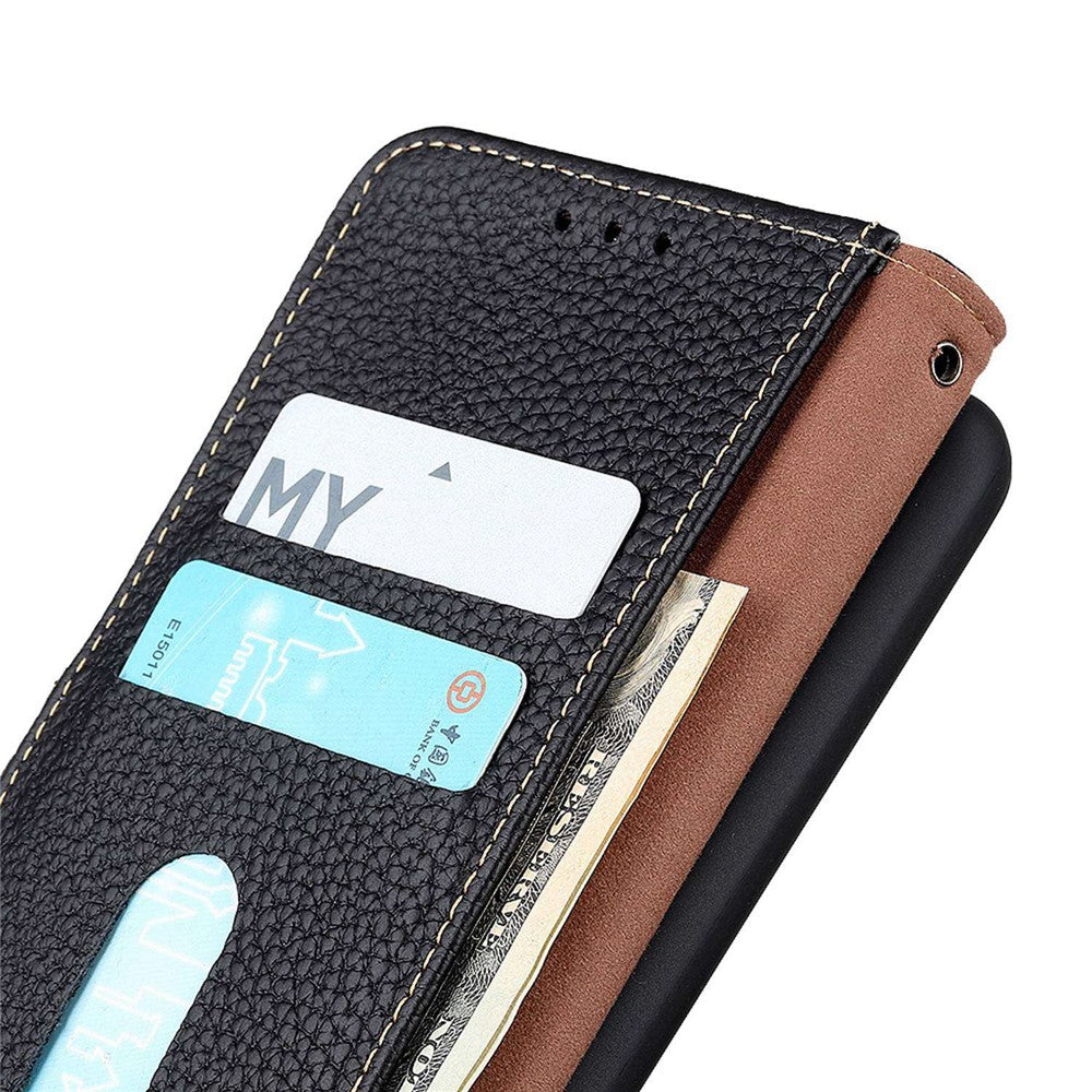 KHAZNEH For Xiaomi 17 Pro Case Genuine Cow Leather Flip Phone Cover