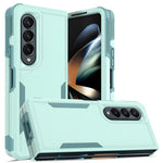 For Samsung Galaxy Z Fold4 5G Anti-scratch PC + TPU Folding Phone Case Drop-proof Back Cover