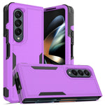 For Samsung Galaxy Z Fold4 5G Anti-scratch PC + TPU Folding Phone Case Drop-proof Back Cover