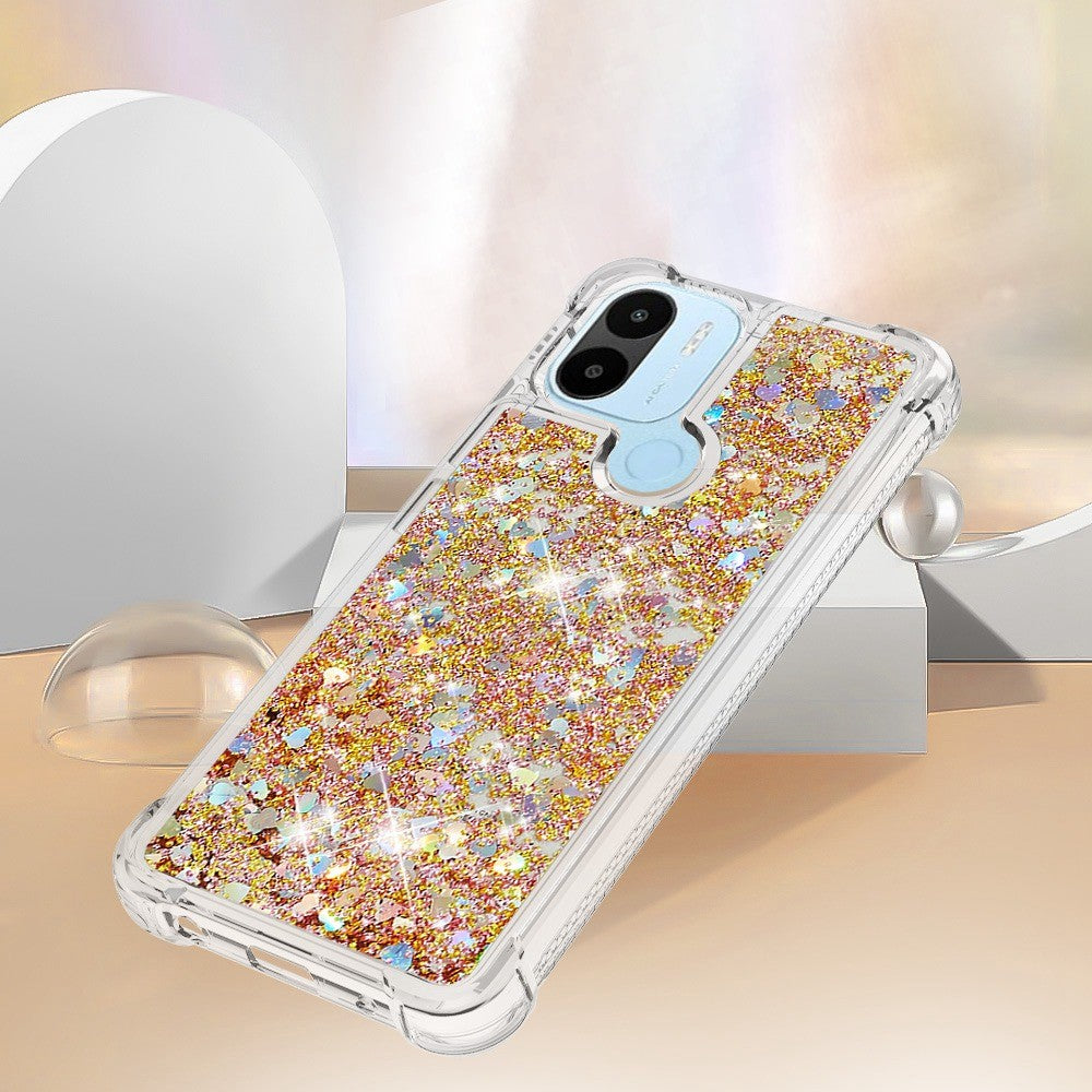 For Xiaomi Redmi A1 4G / A2 4G / A1+ 4G / A2+ 4G / Poco C50 4G TPU Case Glitter Quicksand Shockproof Phone Back Cover
