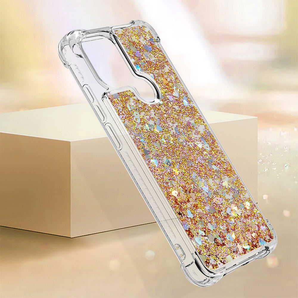 For Xiaomi Redmi A1 4G / A2 4G / A1+ 4G / A2+ 4G / Poco C50 4G TPU Case Glitter Quicksand Shockproof Phone Back Cover