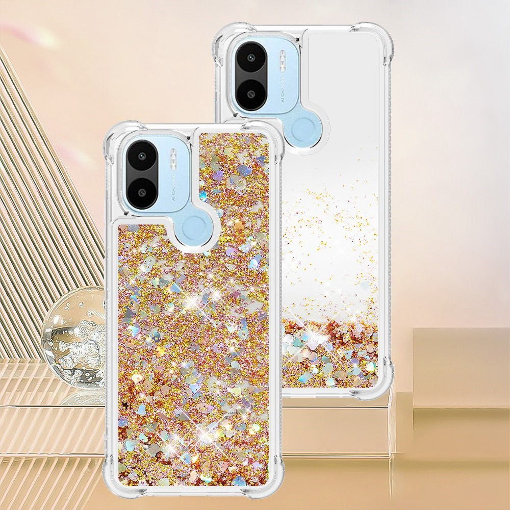 For Xiaomi Redmi A1 4G / A2 4G / A1+ 4G / A2+ 4G / Poco C50 4G TPU Case Glitter Quicksand Shockproof Phone Back Cover