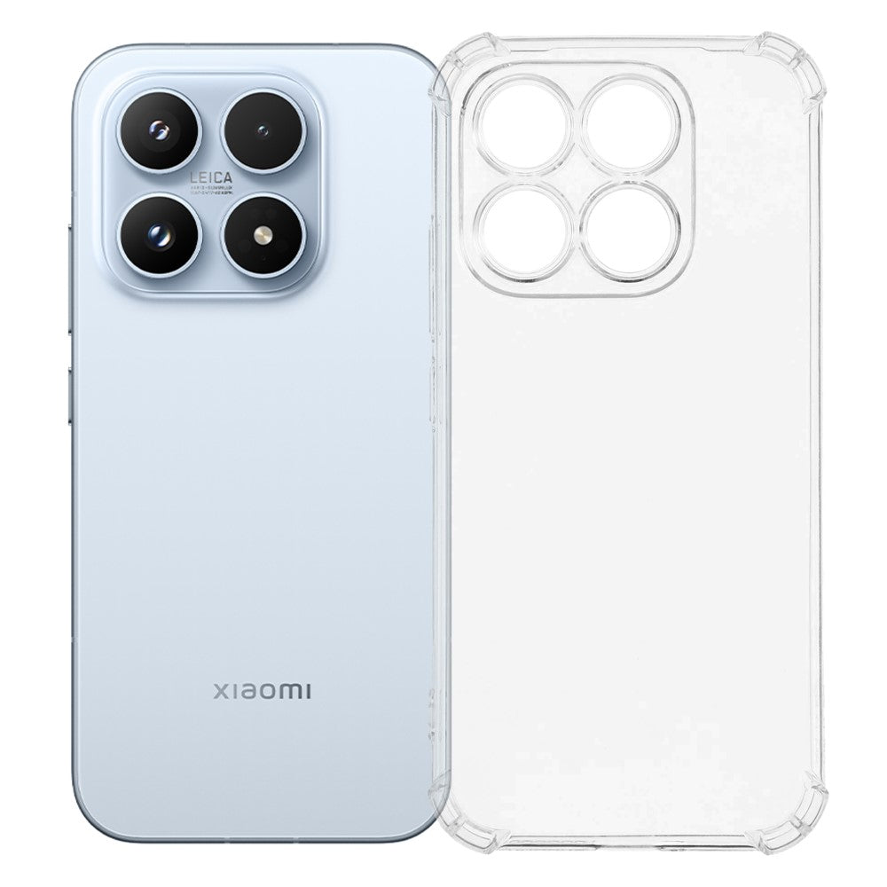 For Xiaomi 17 Phone Case Reinforced Four Corner Anti-Drop Clear TPU Phone Cover