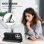 For Xiaomi 17 Wallet Cases Retro Texture RFID Blocking Leather Phone Cover