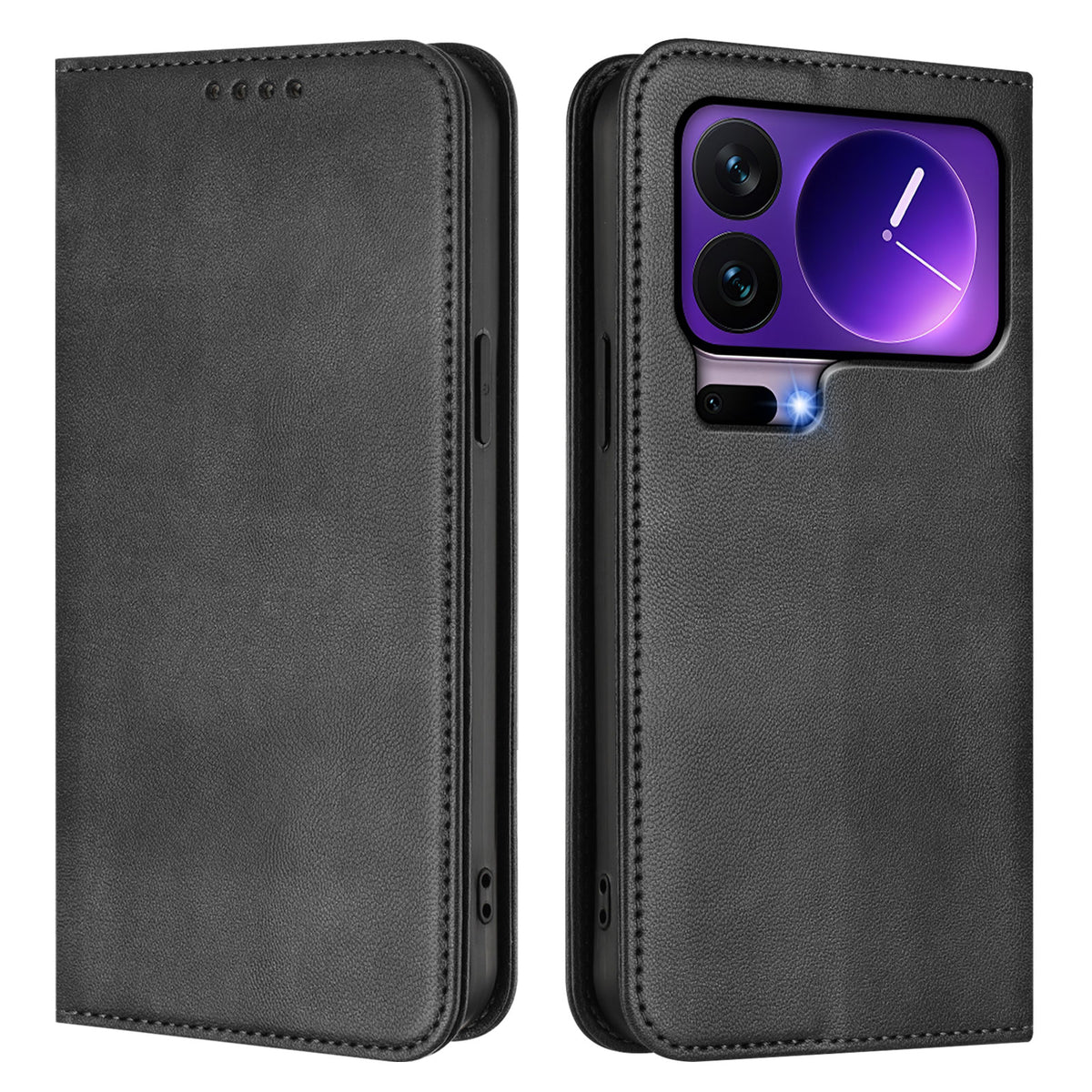 For Xiaomi 17 Pro Wallet Cases Retro Texture RFID Blocking Leather Phone Cover