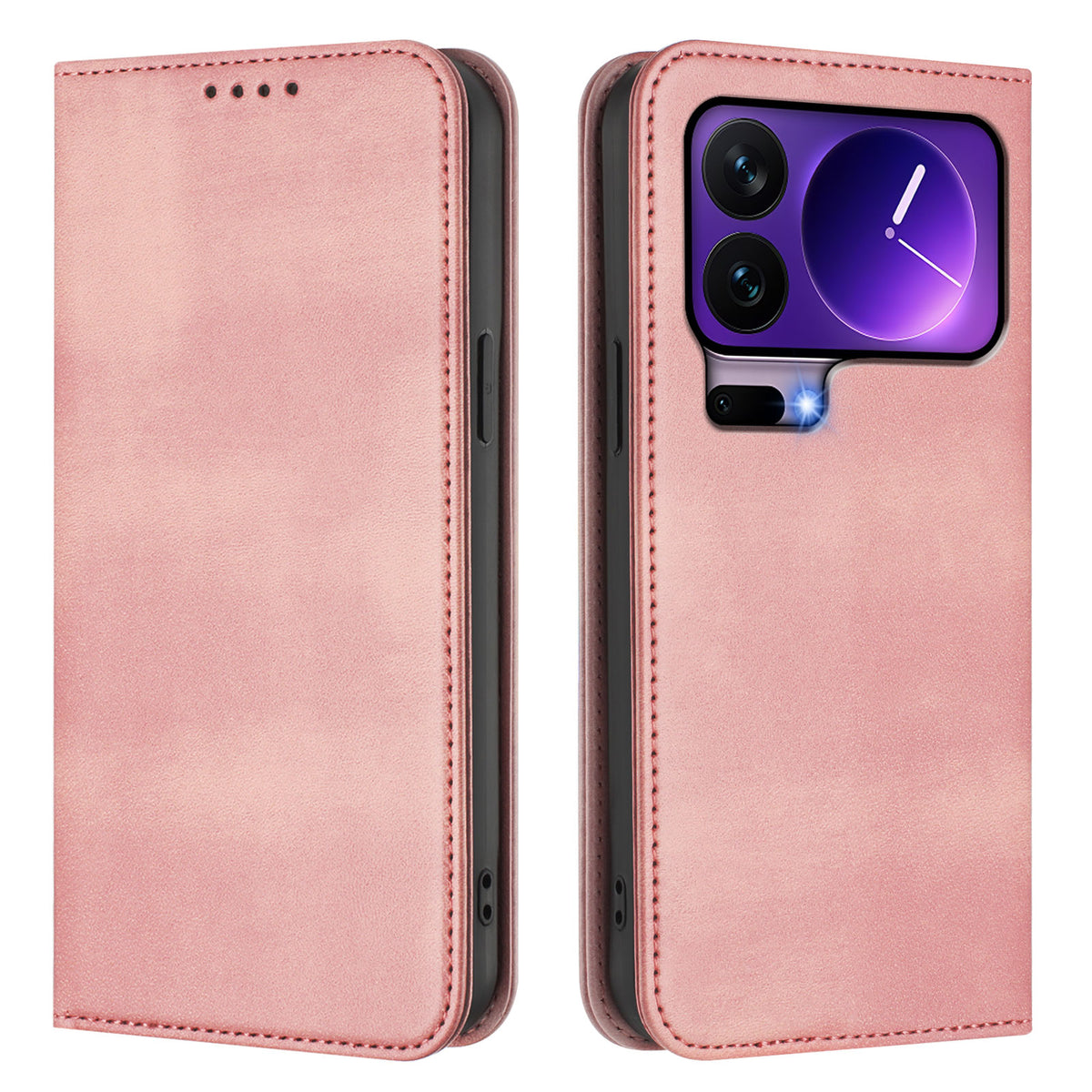 For Xiaomi 17 Pro Wallet Cases Retro Texture RFID Blocking Leather Phone Cover
