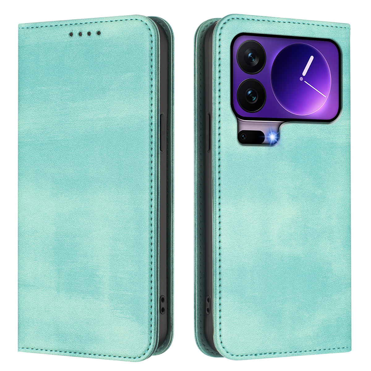 For Xiaomi 17 Pro Wallet Cases Retro Texture RFID Blocking Leather Phone Cover