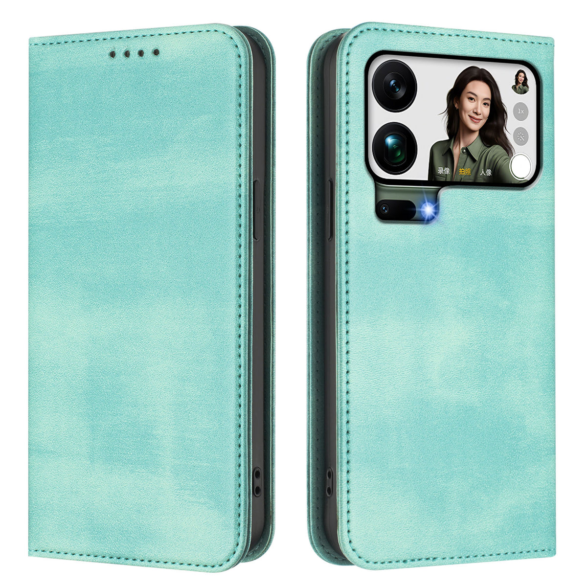 For Xiaomi 17 Pro Max Wallet Cases Retro Texture RFID Blocking Leather Phone Cover